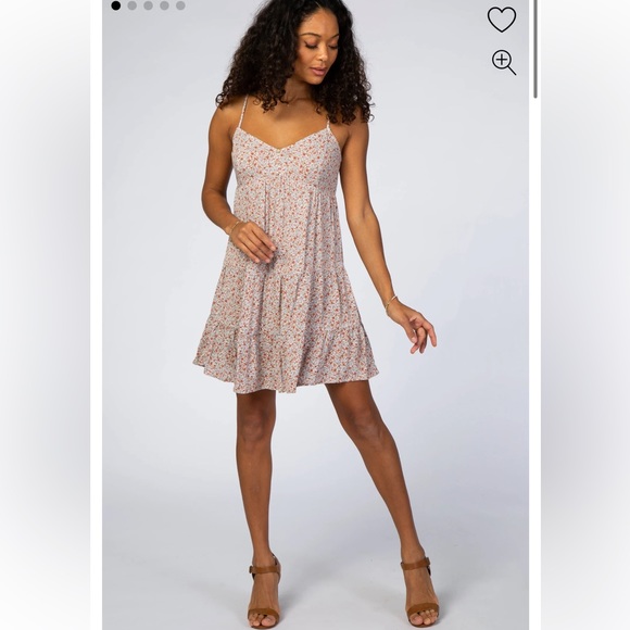 becool Dresses & Skirts - Light Blue Button Front Ruffle Hem Mini Dress
